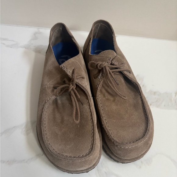 Birkenstock Men's Utti Lace Suede Leather Casual Sneakers